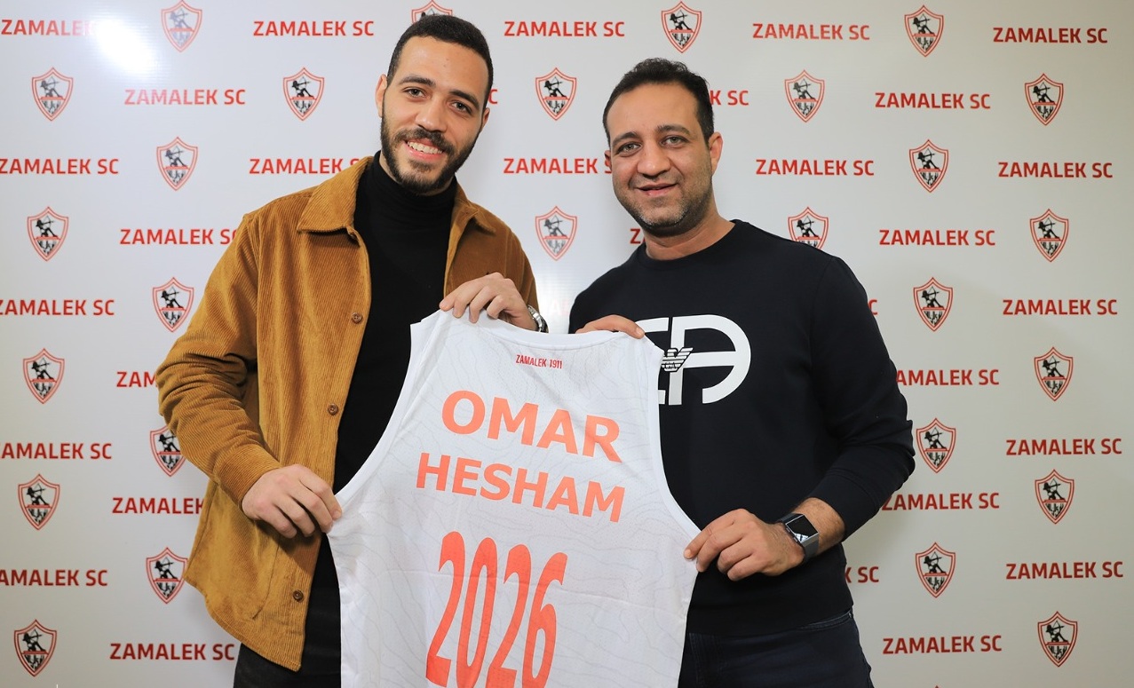 كرة السلة .. عمر هشام لاعب الزمالك يتعرض لإصابة قوية
