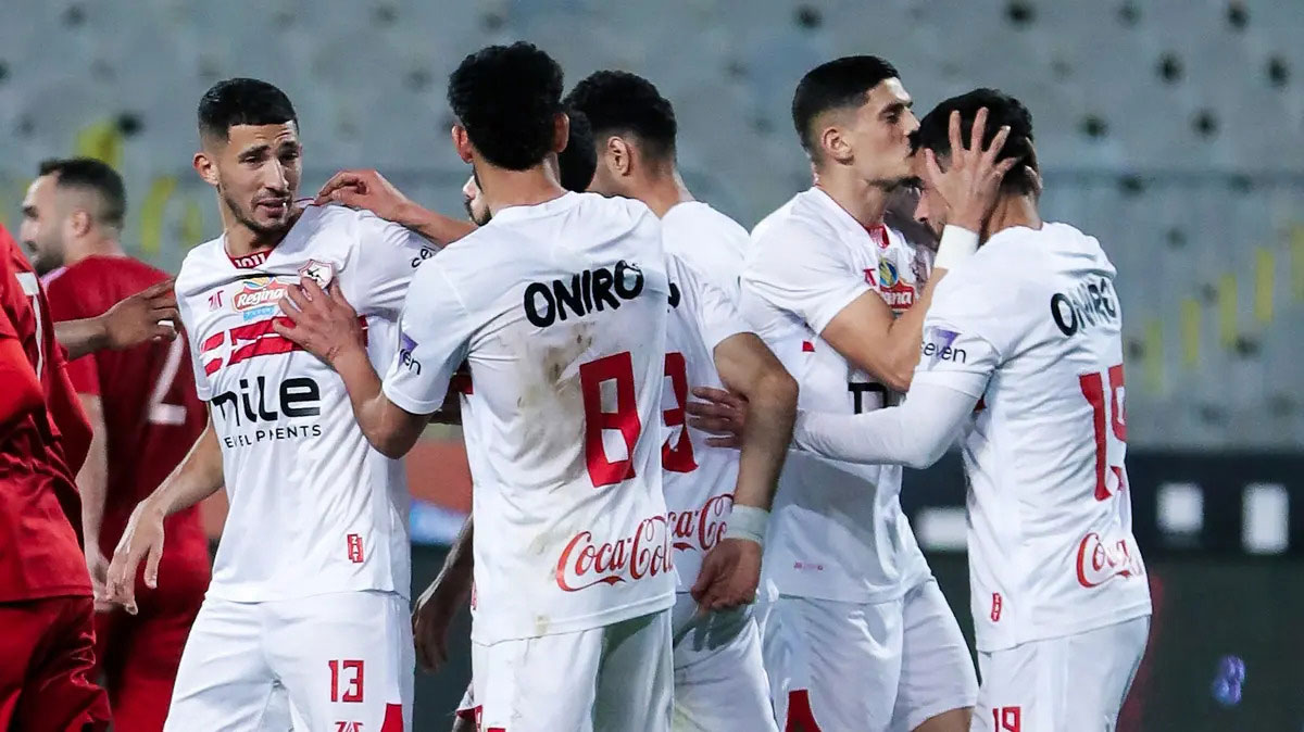 الزمالك يختتم الدوري بثنائية أمام فاركو