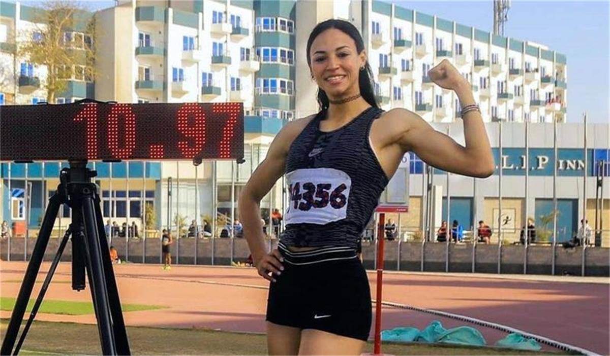 تتويج جديد لبسنت حميدة في سباقات العدو