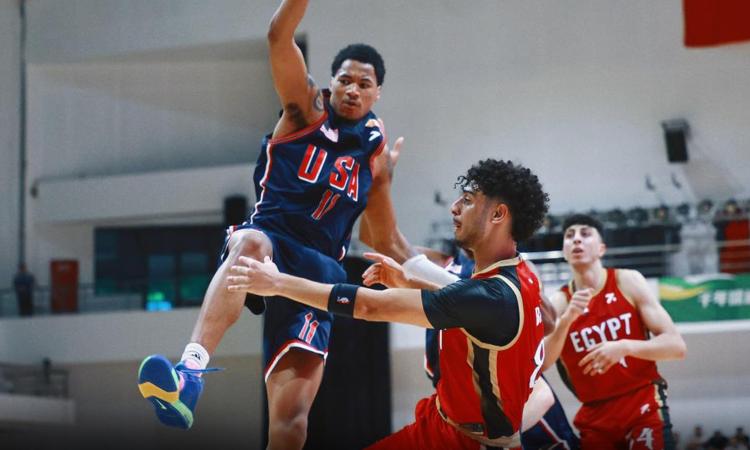 المنتخب الأوليمبي لكرة السلة يفوز على أمريكا مجددا