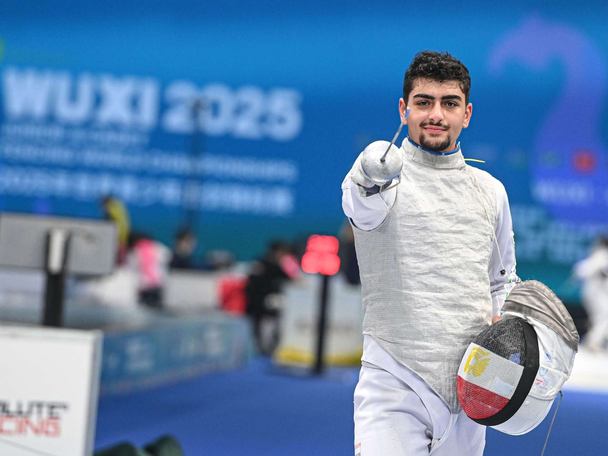 عبد الرحمن طلبة يتأهل إلى ثمن نهائي بطولة العالم للسلاح في جورجيا