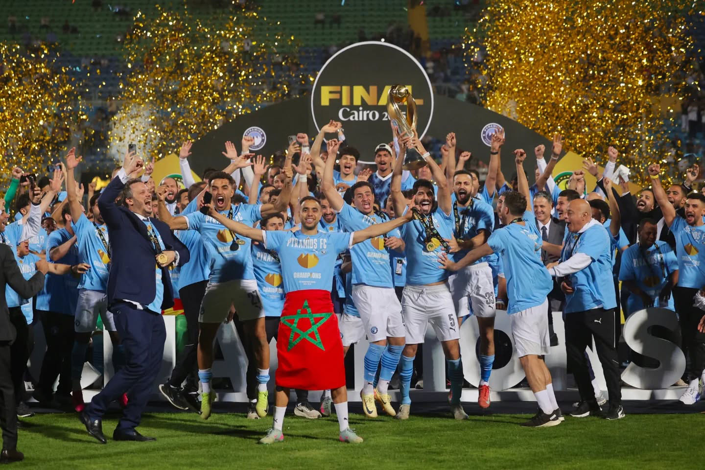 بيراميدز يشارك في تمهيدي دوري الأبطال