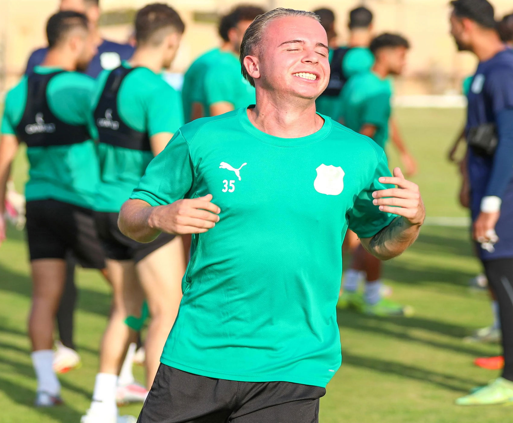 المصري يضع برنامجًا لتجهيز كارسنتي