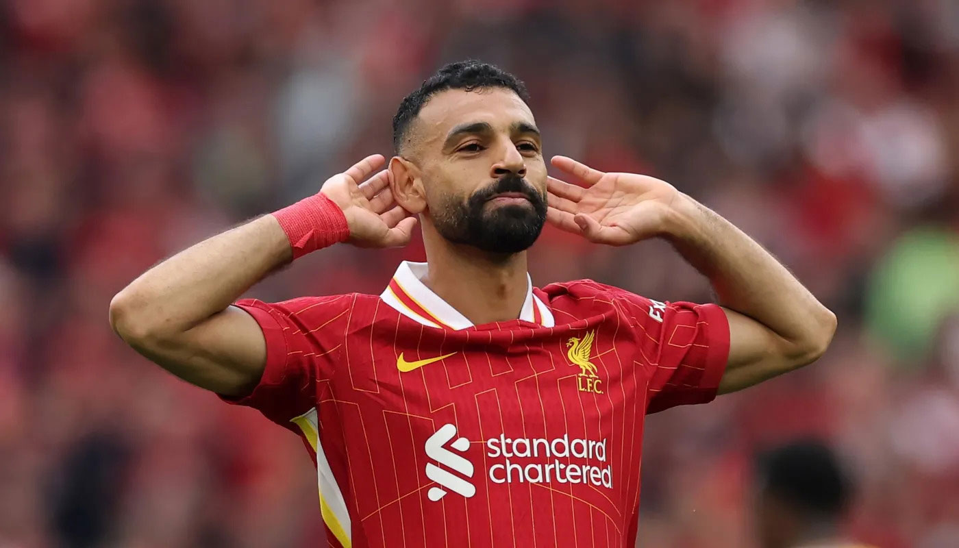 هدف صلاح يزين رباعية مثيرة للريدز أمام بورنموث