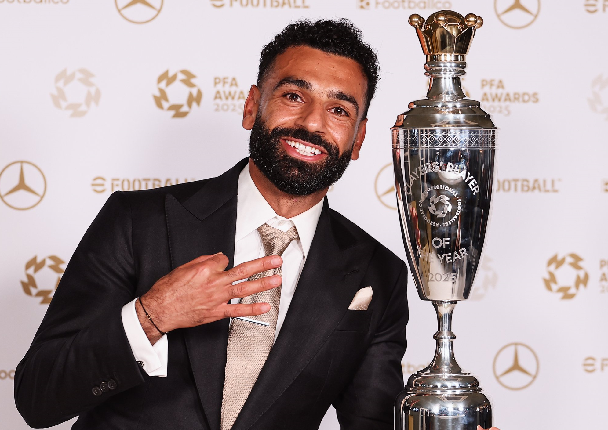 صلاح أفضل لاعب في البريميرليج للمرة الثالثة