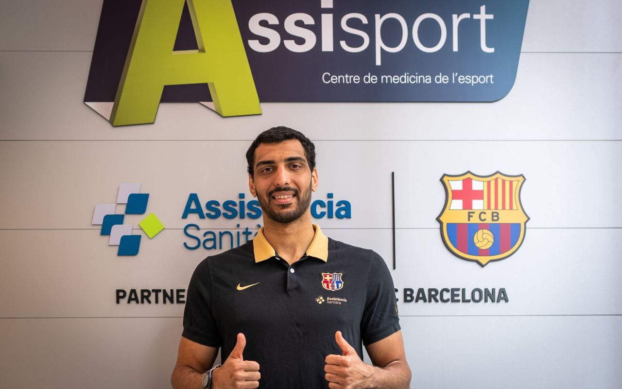 سيف الدرع يتوج بأول ألقابه مع برشلونة بعد الفوز بكأس كتالونيا لكرة اليد