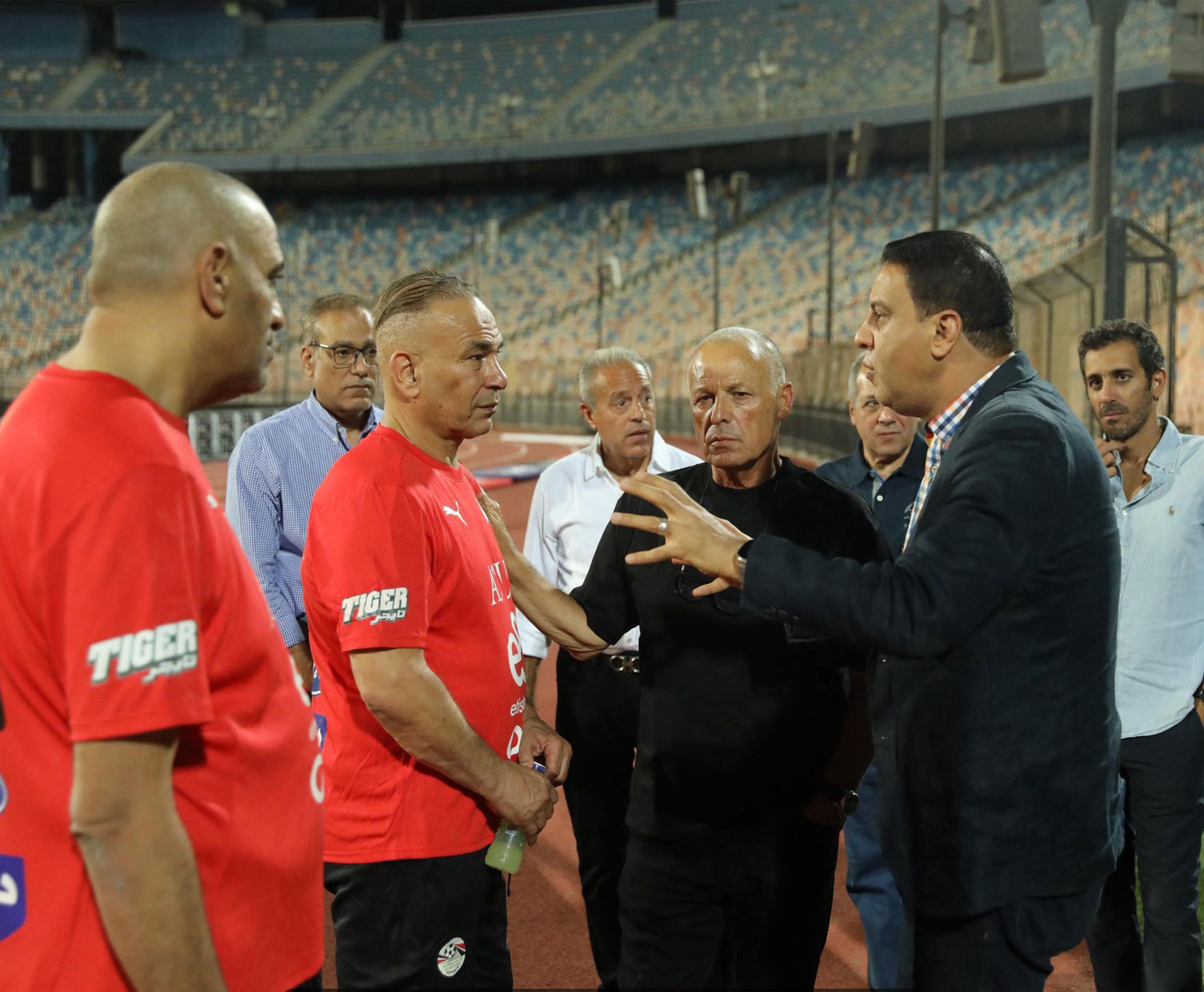 أبو ريدة: المنتخب يحظى بدعم الجميع