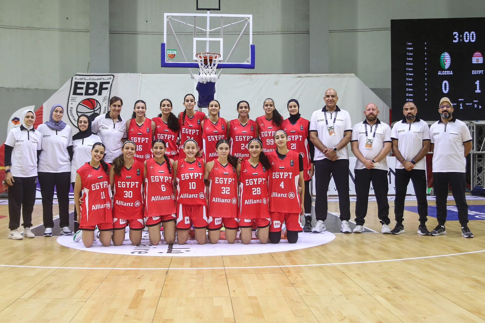 منتخب ناشئات مصر لكرة السلة يتأهل إلى كأس العالم بعد بلوغ نهائي الأفروباسكت