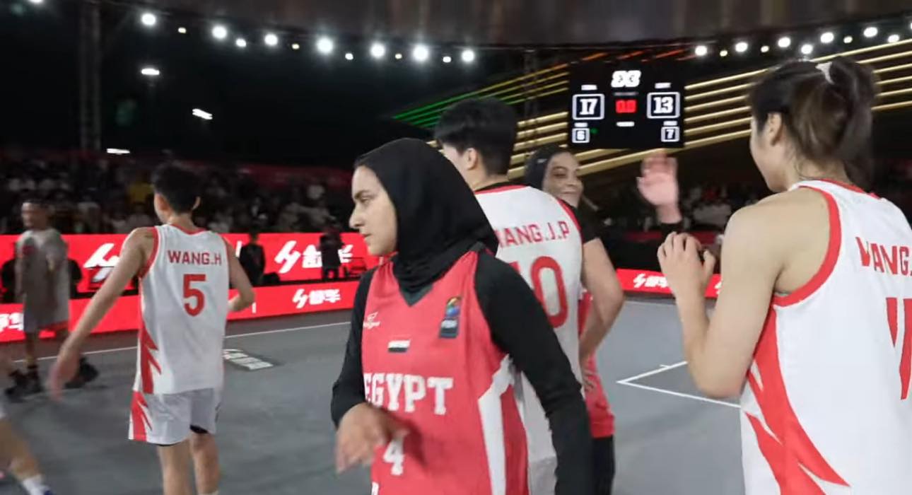 خسارة ثانية لمنتخب شابات مصر في بطولة العالم للسلة الثلاثية