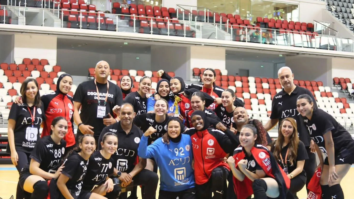 ناشئات اليد يحصدن لقب أفريقيا بعد فوز عريض على تونس