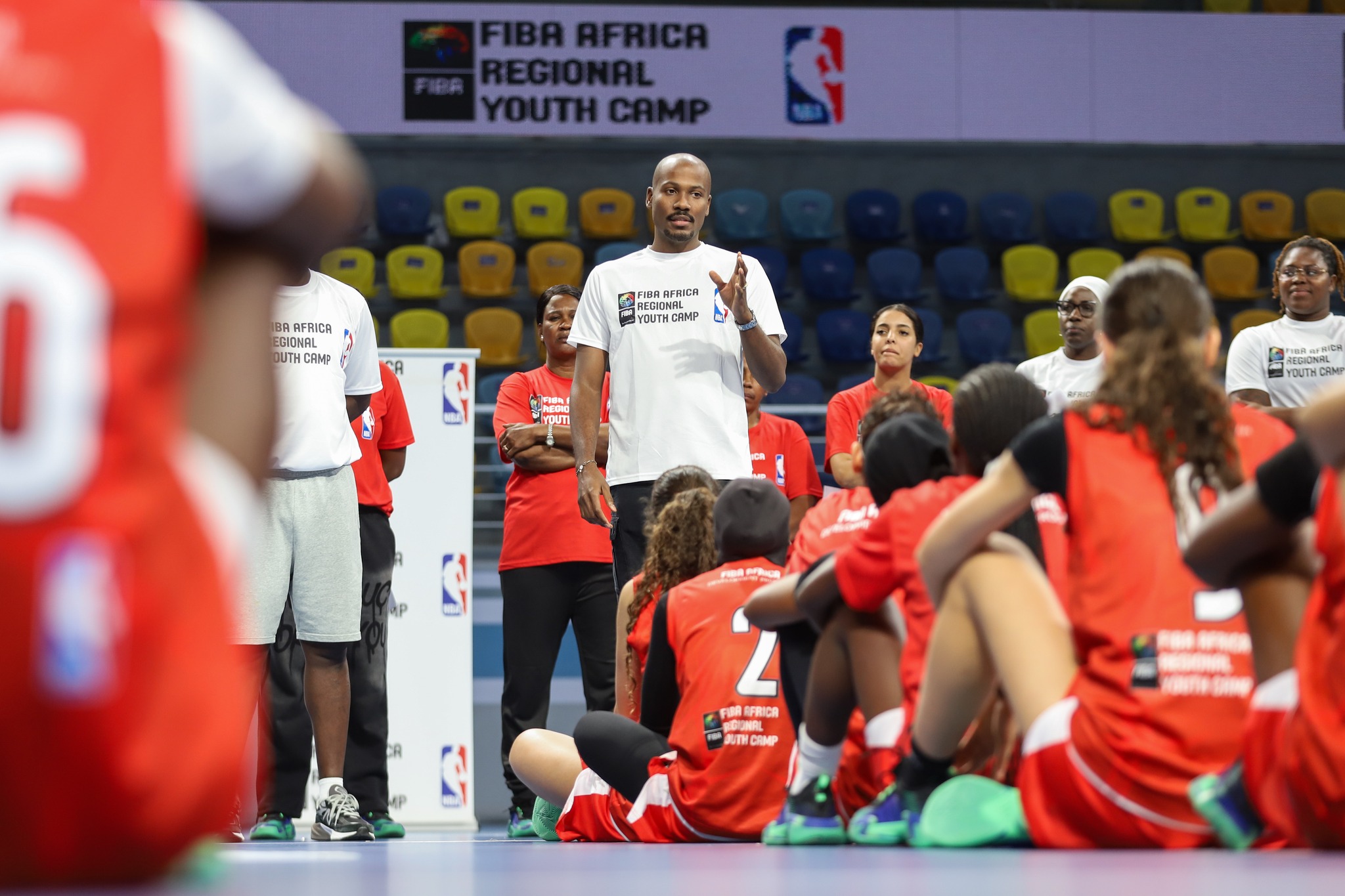 انطلاق معسكر الاتحاد الدولي لكرة السلة للشباب في مصر بالتعاون مع الـNBA
