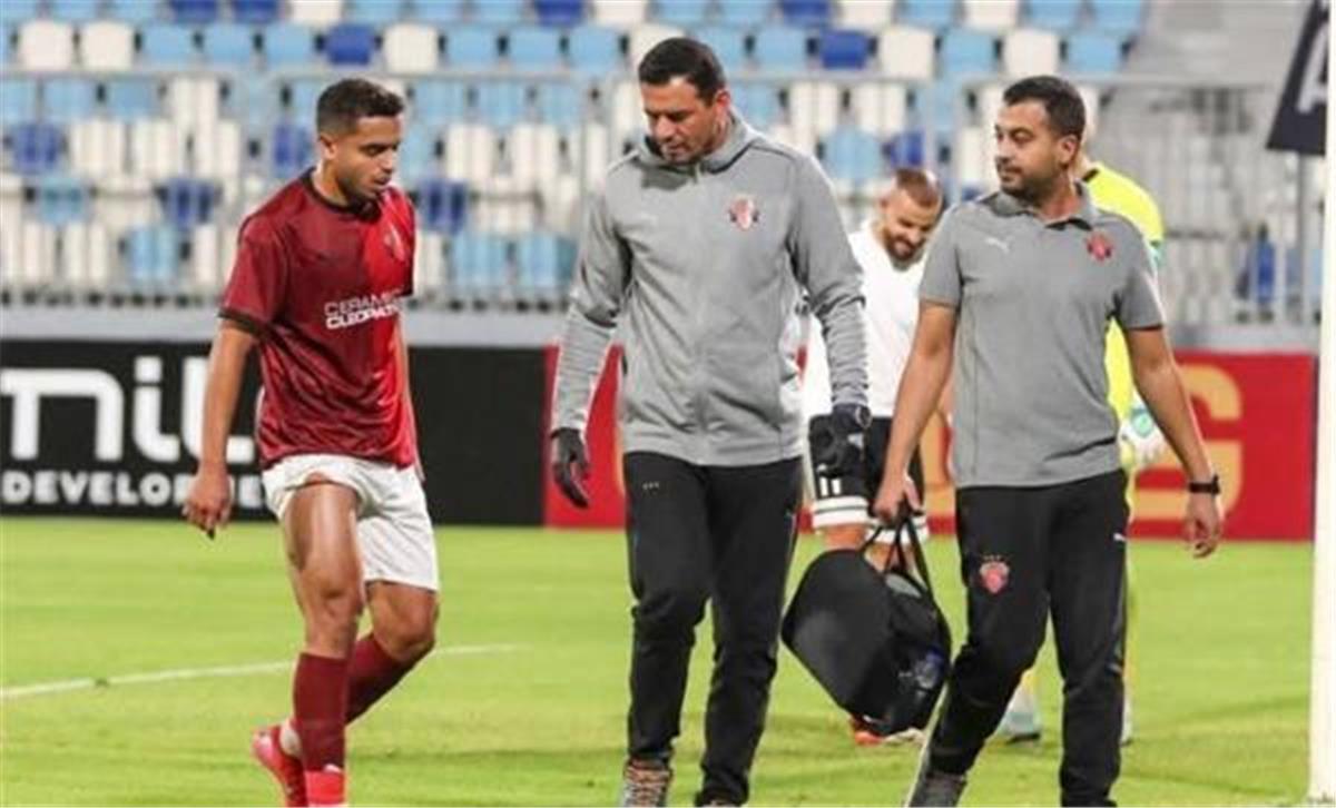 كريم الدبيس لاعب سيراميكا يعلن إصابته بمزق في العضلة الخلفية