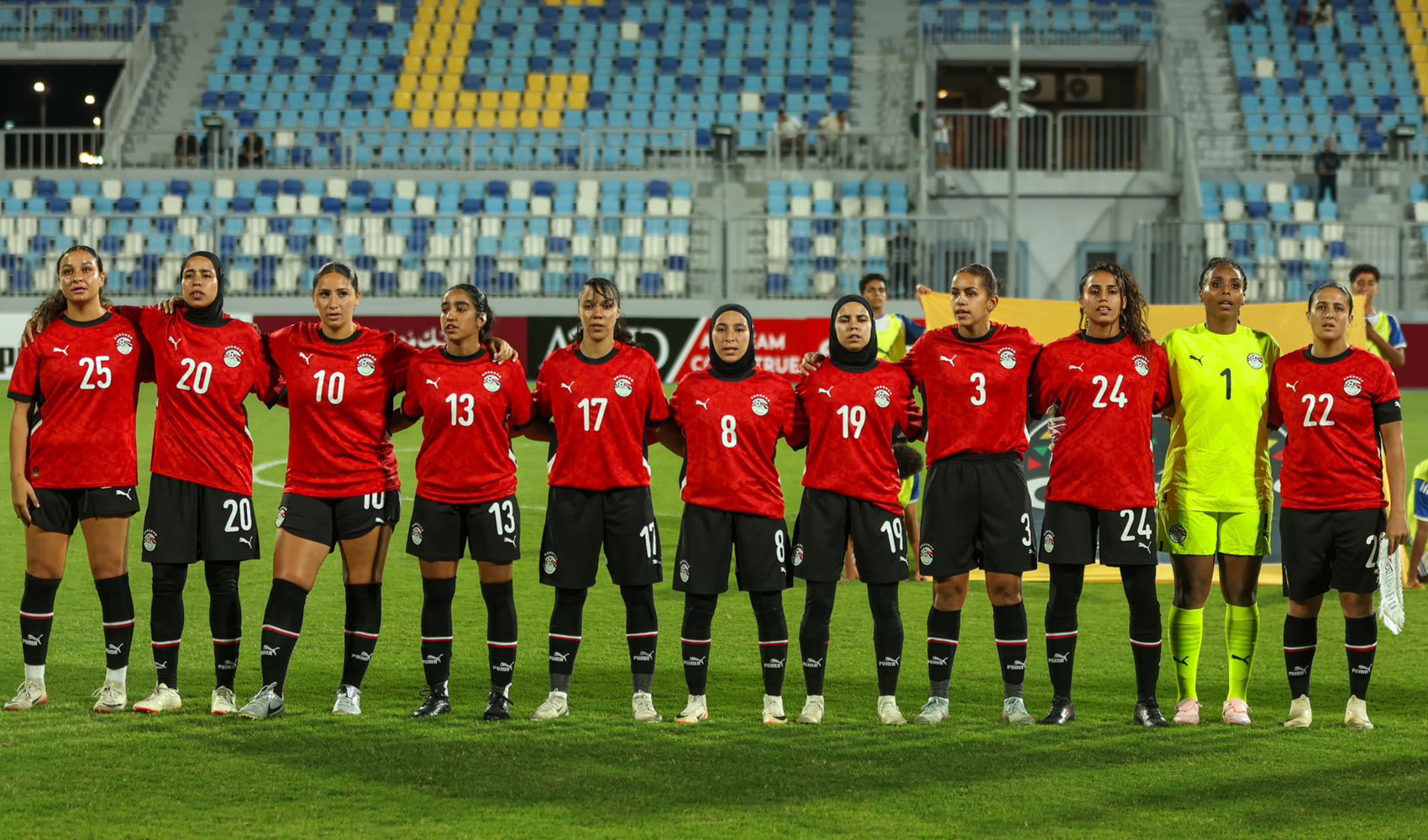 منتخب السيدات يختتم تدريباته اليوم استعدادًا لغانا