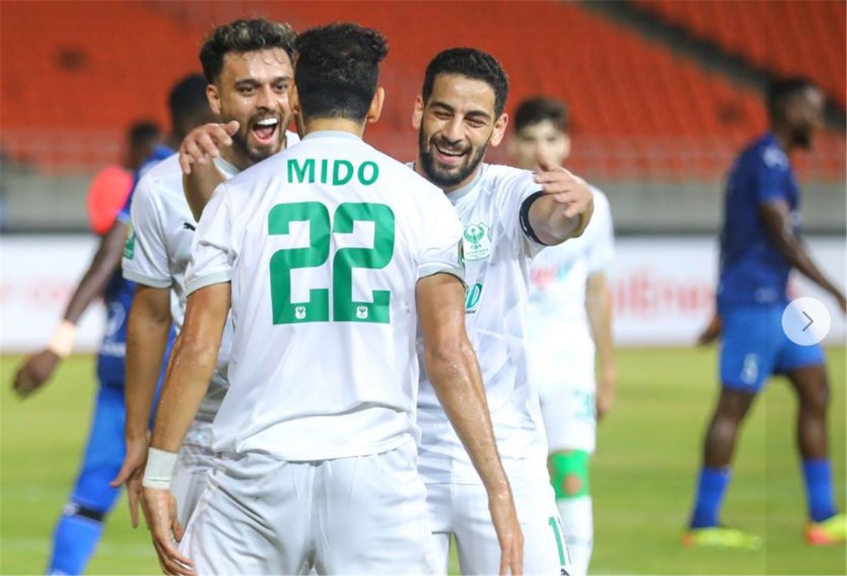 المصري يفتقد الثنائي صلاح محسن وميدو جابر في مباراة الأهلي