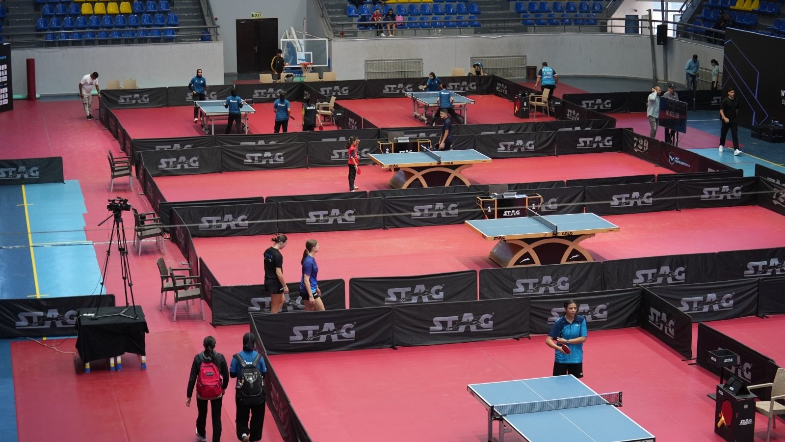 150 لاعبا ولاعبة يشاركون في النسخة الجديدة من بطولة مصر الدولية لتنس الطاولة