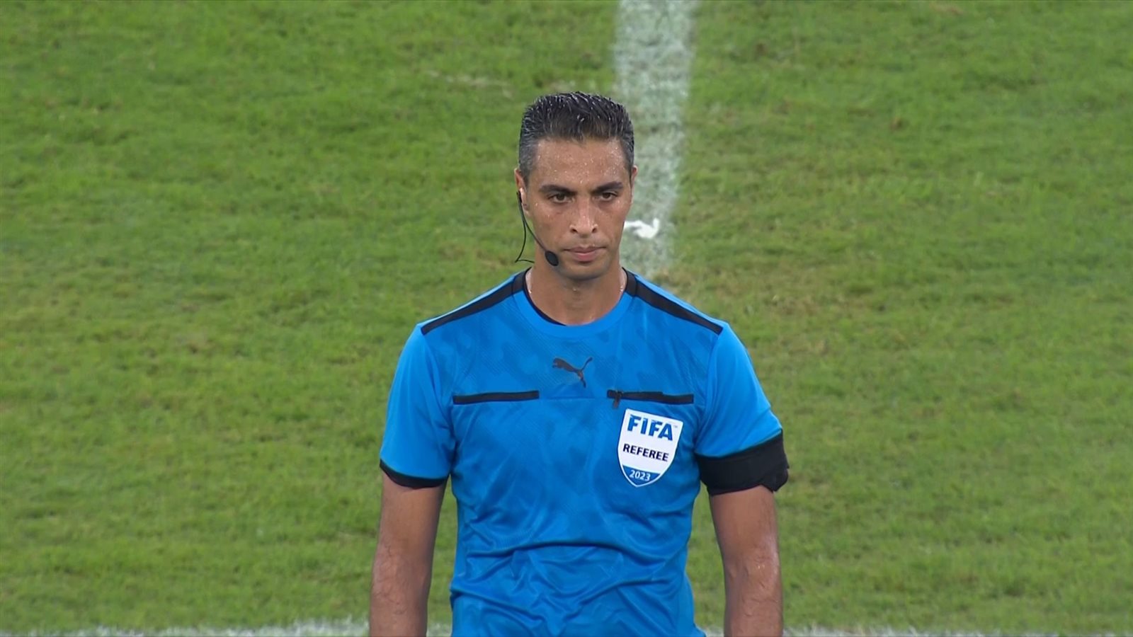 الحكم أمين عمر يدير مواجهة الأهلي والمصري