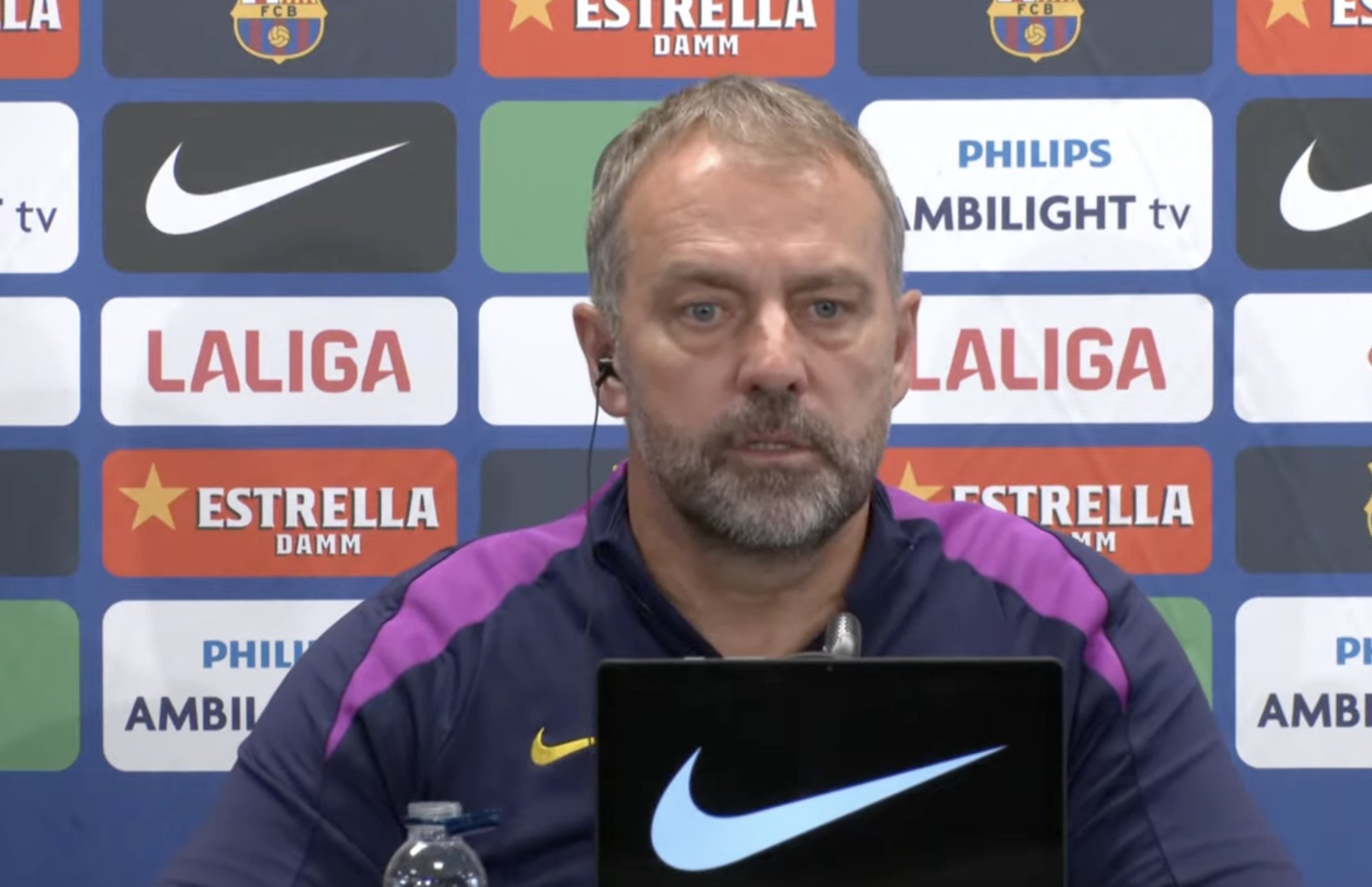 فليك يؤكد جاهزية ليفاندوفسكي وأولمو..ويتحدث عن حالة يامال