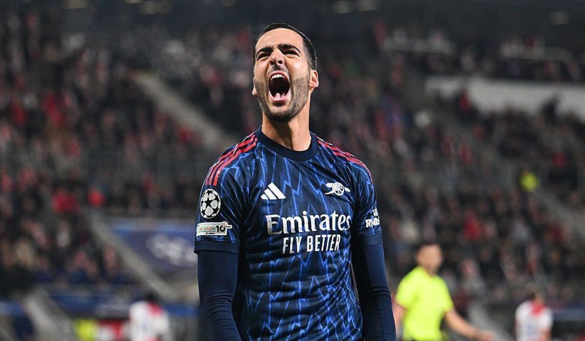 أرتيتا يمدح نجمه الإسباني ميرينو 