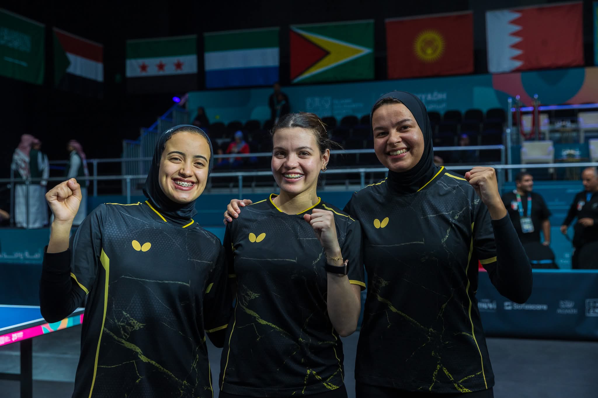 سيدات مصر يتوجن بذهبية تنس الطاولة في دورة ألعاب التضامن الإسلامي بالرياض