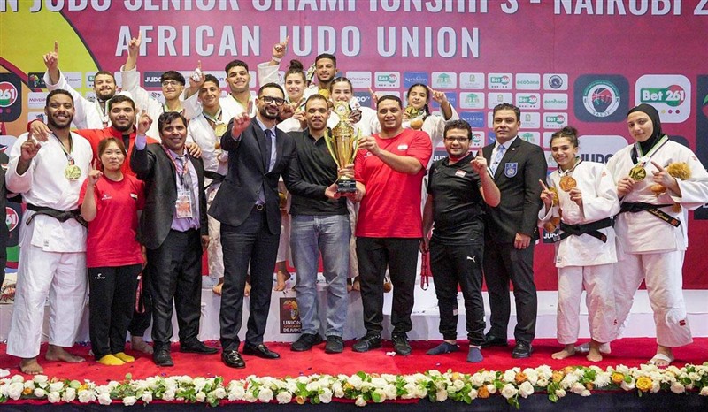 اتحاد الجودو يحتفي بلقب أفريقيا للفرق المختلطة