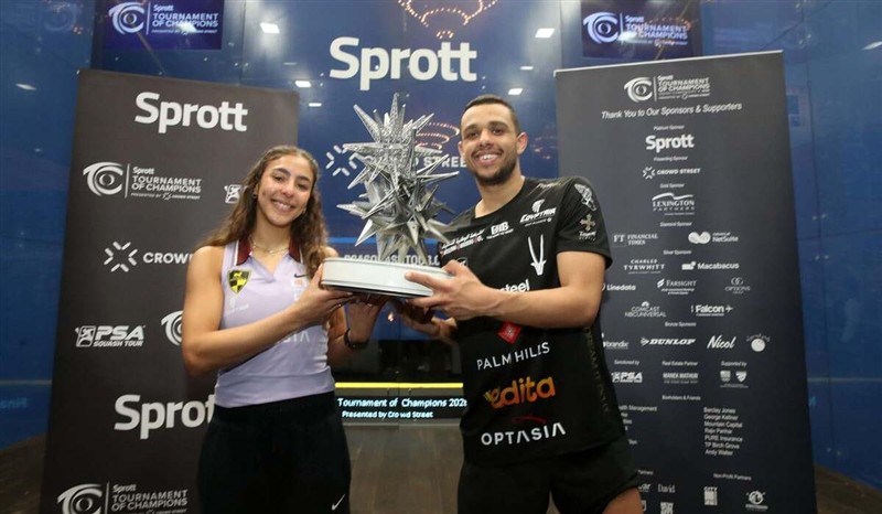 سيطرة مصرية على تصنيف الاسكواش العالمي في أبريل