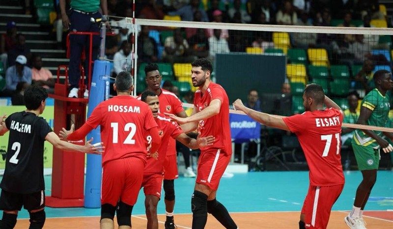 الأهلي وبتروجيت إلى ربع نهائي إفريقيا للطائرة