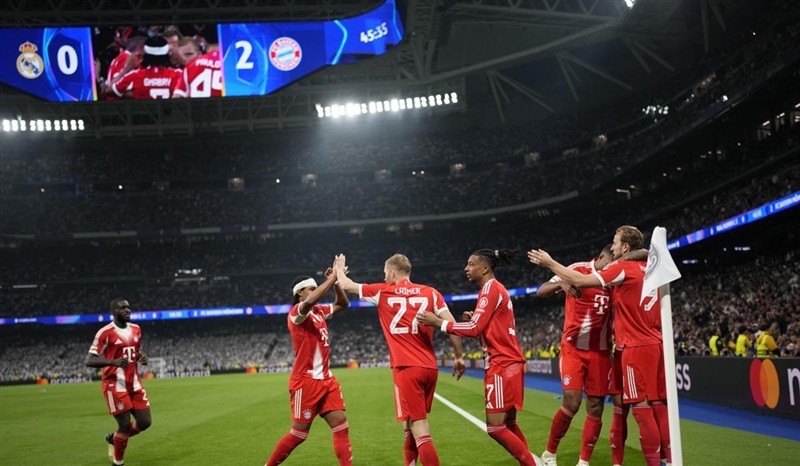 البافاري يهزم ريال مدريد في عقر داره ويأخذ أفضلية التأهل 