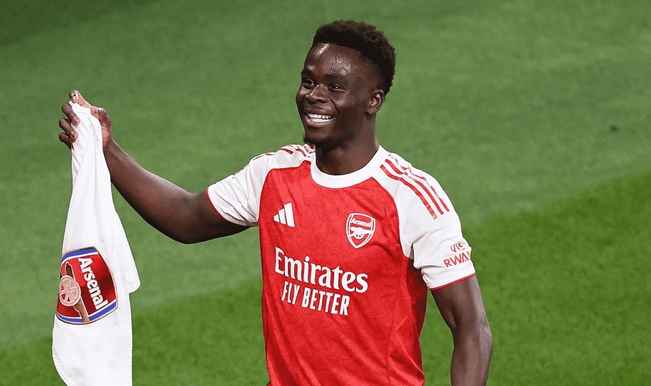 آرسنال واثق من تجديد عقد بوكايو ساكا