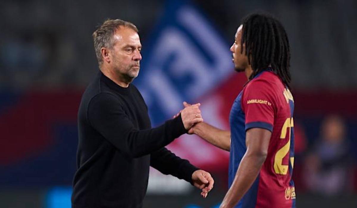 فليك يطمئن جماهير البارسا على إصابة كوندي