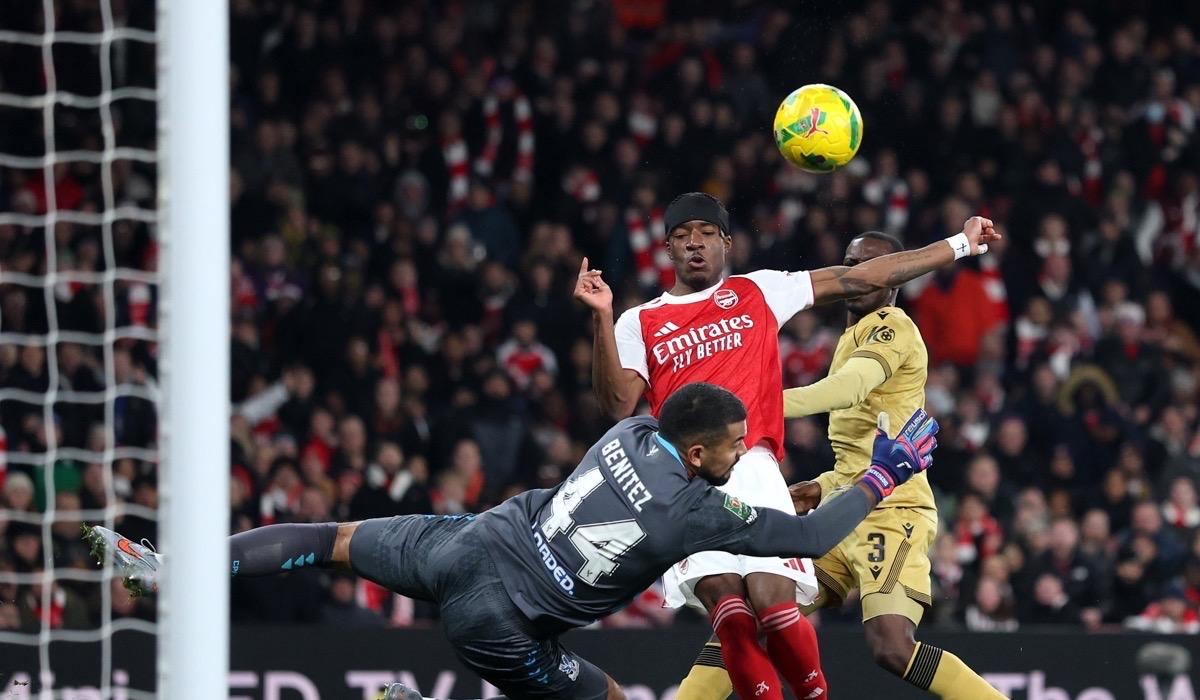 آرسنال يتخطى كريستال بالاس ويتأهل لقبل نهائي الرابطة 