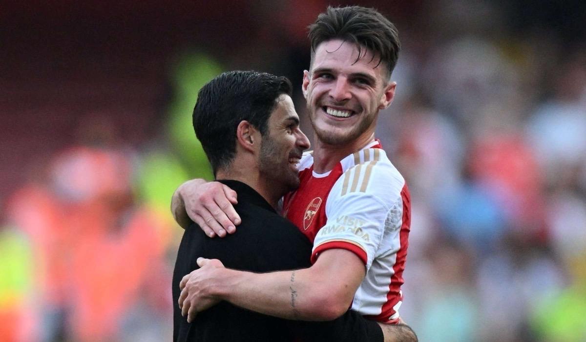 أرتيتا: فخور بما قدمه ديكلان رايس