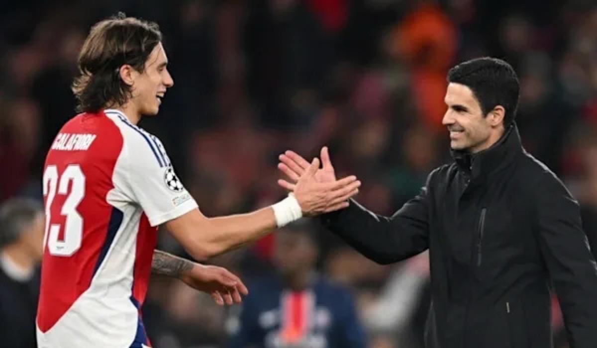 أرتيتا: عودة كالافيوري للمشاركة في المباريات وشيكة