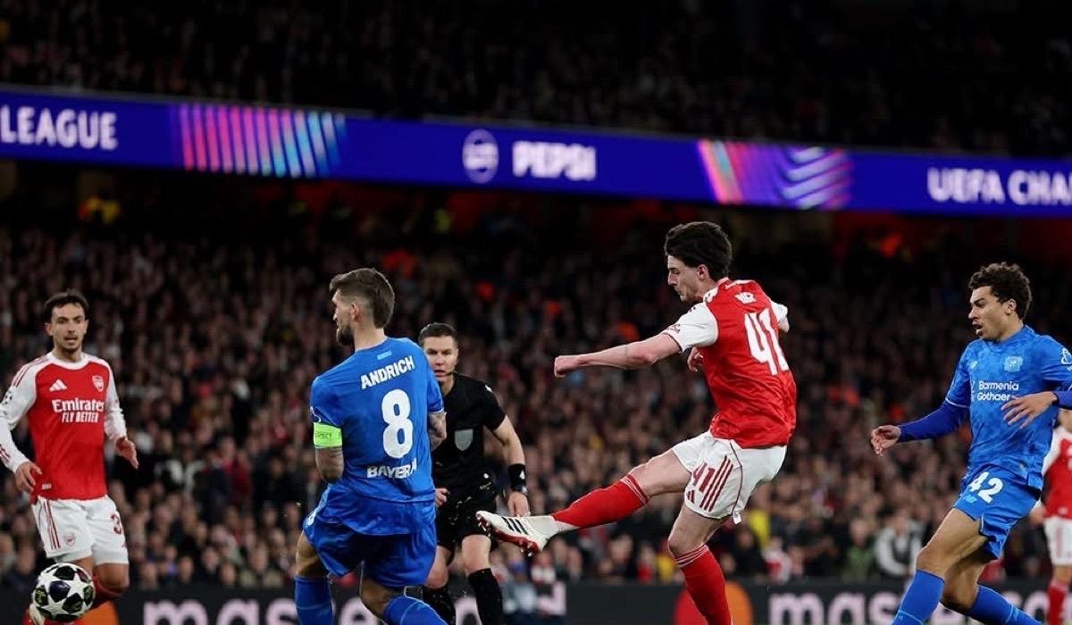 آرسنال يتخطى ليفركوزن ويواجه سبورتنج في الأبطال