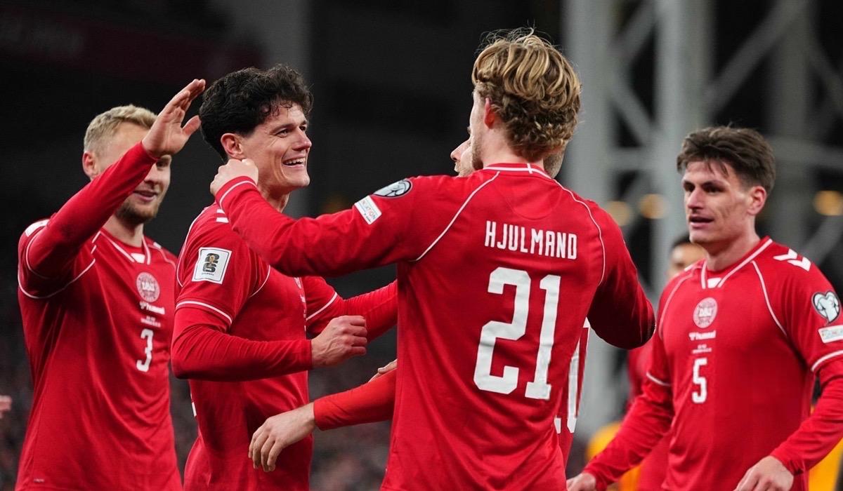 الدنمارك تكتسح مقدونيا الشمالية وتواجه تشيكيا في النهائي