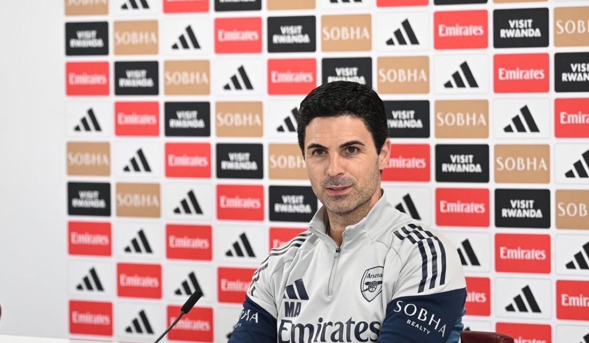 أرتيتا يؤكد غياب مادويكي عن مواجهة مان سيتي