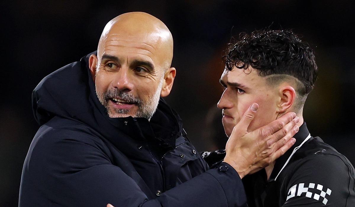 جوارديولا يدافع عن فيل فودين