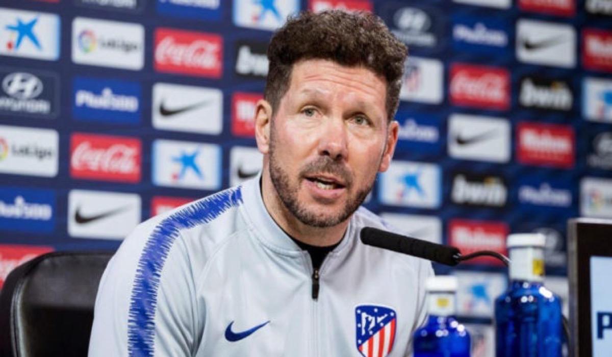 سيميوني يؤكد غياب ٥ لاعبين عن مواجهة برشلونة