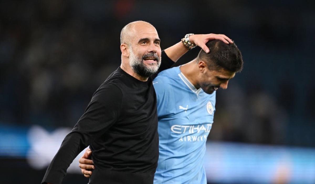 جوارديولا يؤكد رغبة مان سيتي في تجديد عقد رودري