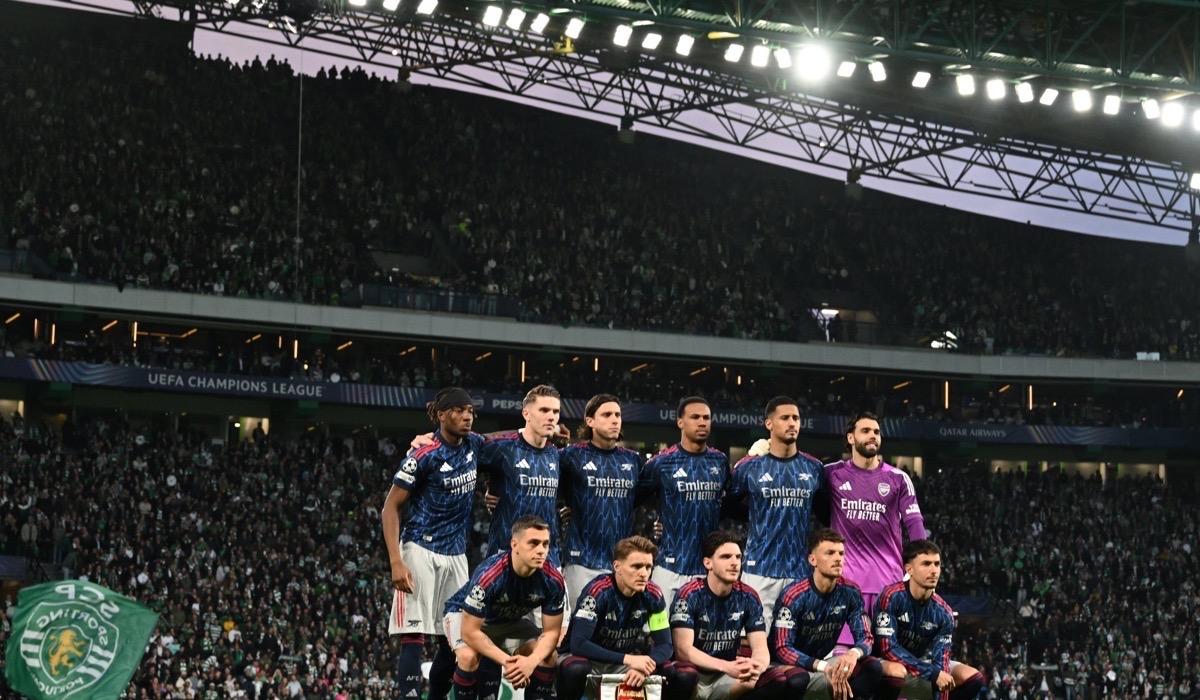 آرسنال يهزم سبورتنج لشبونة في الوقت القاتل