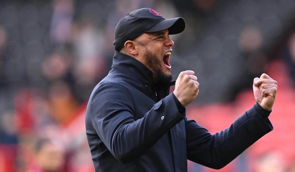 كومباني: فخور بكسر الرقم القياسي وتحقيق خماسية نظيفة.