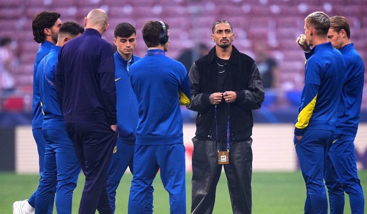 رافينيا: ما حدث سرقة علنية لبرشلونة!