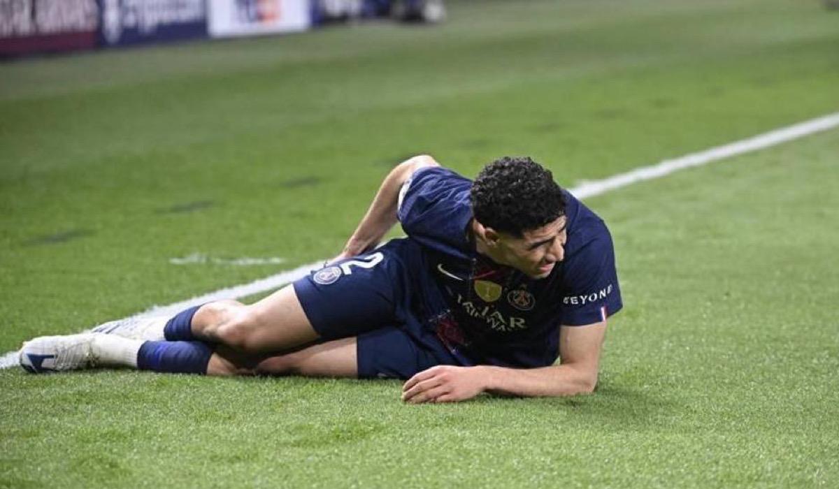 إصابة حكيمي تهدد دفاع باريس أمام بايرن في الإياب
