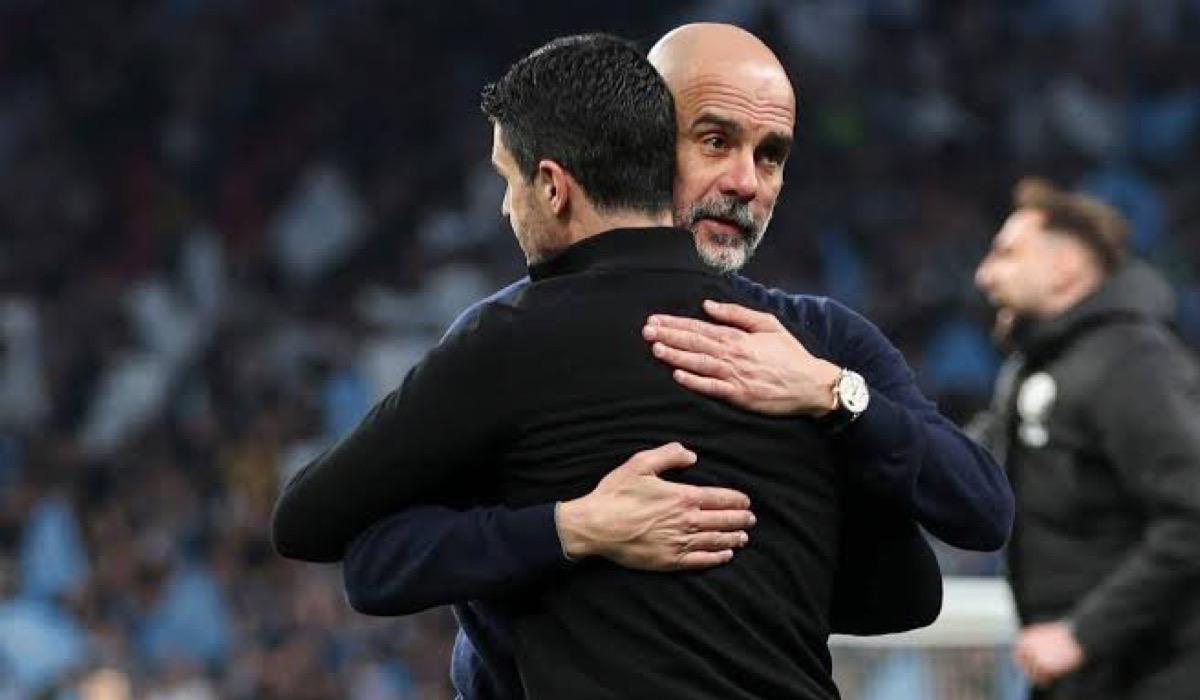 جوارديولا: مبروك لأرتيتا وأرسنال.. يستحقون هذا اللقب